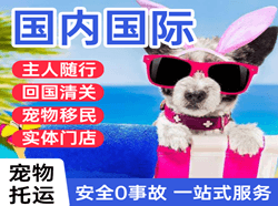 且末玉都机场托运国际宠物托运 【国